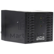 Стабилизатор напряжения Powercom Voltage Regulator, 3000VA, Black, Schuko