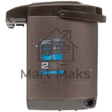 Термопот Centek CT-0094 (Шоколадный) 4л, 750Вт, 2 способа подачи