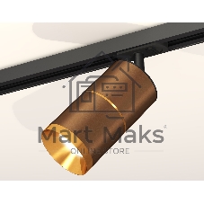 Светильник Ambrella light XT7404002 SCF/PYG/SBK кофе песок/золото желтое полированное/черный песок MR16 GU5.3