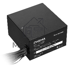 Блок питания Digma DPSU-550W, 550Вт, 120мм, черный
