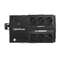 Источник бесперебойного питания CyberPower BS650E/650 ВА/390 Вт/8 х CEE 7 (евророзетка)