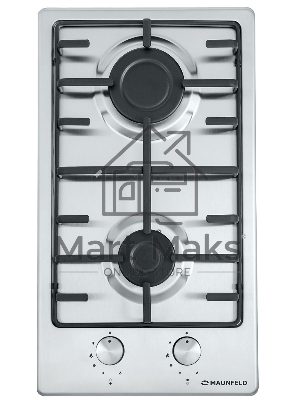 Газовая варочная панель Maunfeld EGHS.32.3ES/G, нержавеющая сталь