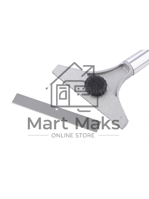 Скребок Matrix 100мм фиксированное лезвие металлическая обрезиненная ручка master