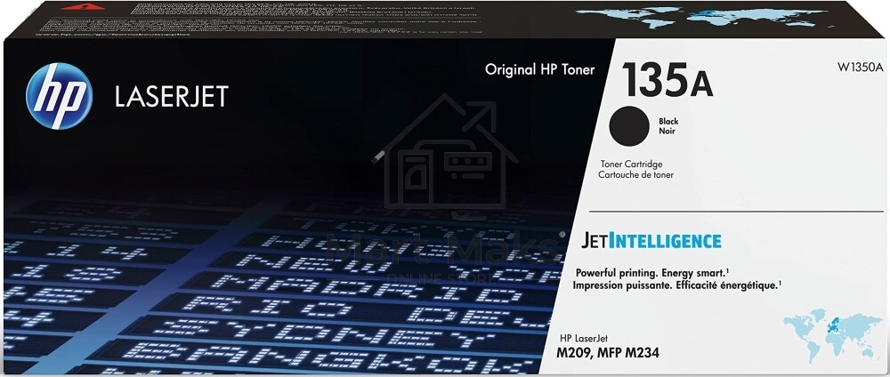 Картридж лазерный HP 135A Black Original LaserJet Toner Cartridge