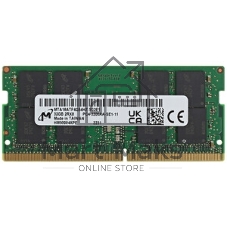 Оперативная память Crucial, DDR4, 32Gb (1x32 Gb), 3200 MHz, CL22, SO-DIMM, OEM