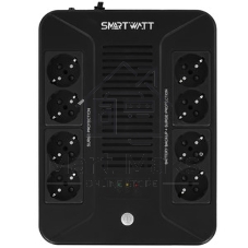 Источник бесперебойного питания UPS SAFE PRO 650, Li-AS, Br, 600/360 ВА/Вт, LED, USB, RJ11/45, SCHUKOx8, 1*7 Ач