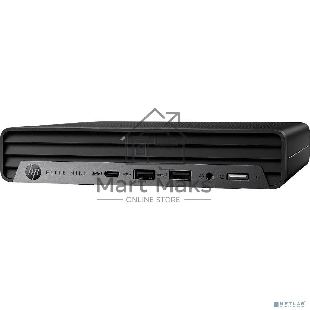 Неттоп HP Elite 800 G9 Mini i7 14700 (2.1) 16Gb SSD512Gb UHDG 770 Windows 11 Pro GbitEth WiFi BT 120W kb мышь клавиатура черный (C88QDAT)