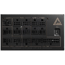 Блок питания MSI MEG Ai1300P (306-7ZP4A11-CE0), 1300Вт, 80 PLUS Platinum, 120мм, модульный, черный/золотой