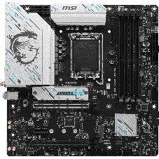 Материнская плата MSI B760M GAMING PLUS WIFI DDR4, LGA1700, Intel B760, 4xDDR4, 4xSATA, 2xM.2, 1xPCIe 4.0 x16, DisplayPort, HDMI, 1x1Gb LAN, 3x3.5 мм, 7.1, microATX