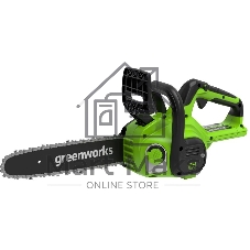 Цепная пила Greenworks G24CS25 аккум. 600Вт 0.8л.с. дл.шины:10
