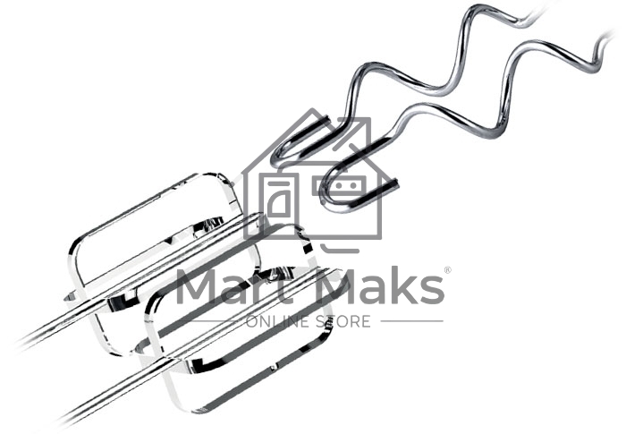 Миксер Centek CT-1123 (черн/сталь)