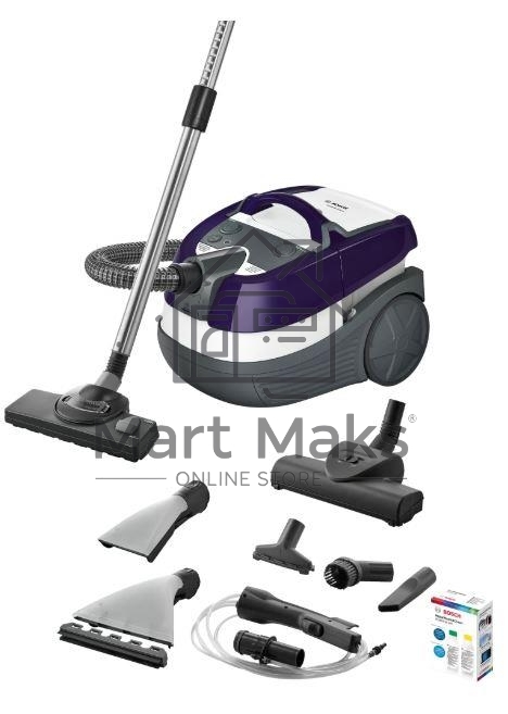 Пылесос Bosch BWD41740 2000Вт фиолетовый