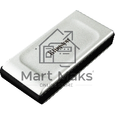 Внешний SSD Kingston XS2000, 2TB, USB 3.2 Gen 2x2 Type-C, R/W 2000/2000, серебристый