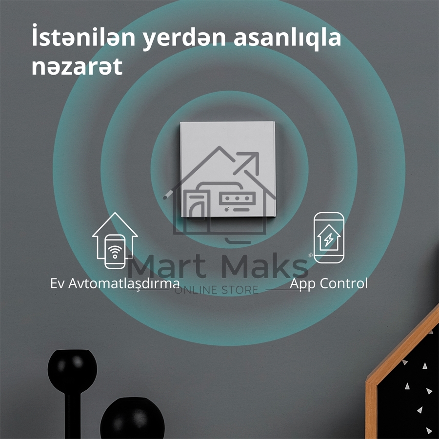 Умный выключатель одноклавишный Aqara Smart Wall Switch H1 (WS-EUK01)