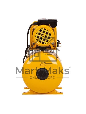 Насосная станция PS1100С, 1100 Вт, 4500 л/ч, ресивер 24 л, подъем 46 м, чугун Denzel