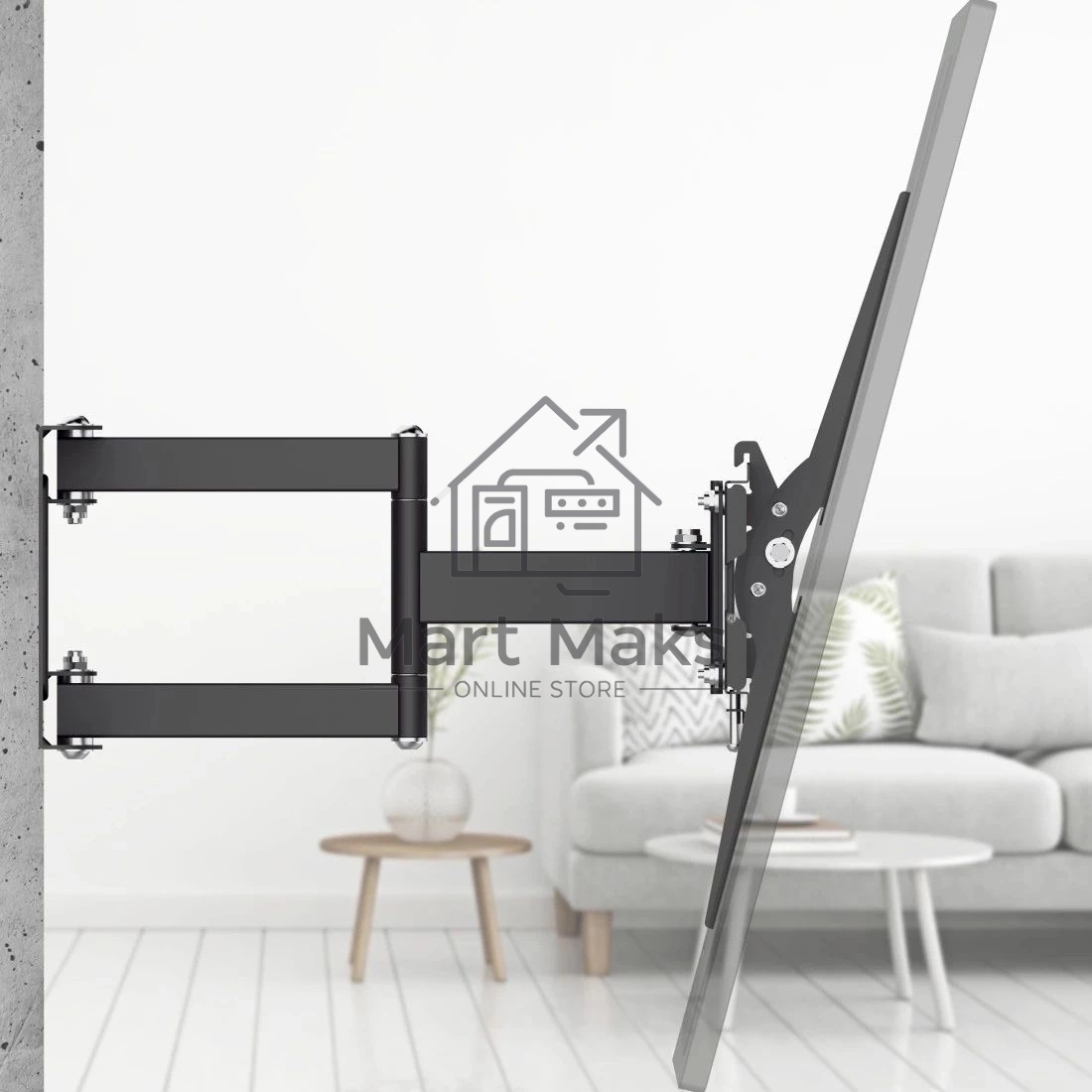 Кронштейн для телевизора Hama 00220831 черный 32