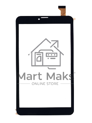 Сенсорное стекло (тачскрин) ZJ-80038A, черное