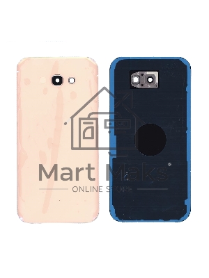 Задняя крышка для Samsung A720 Galaxy A7 (2017) розовая