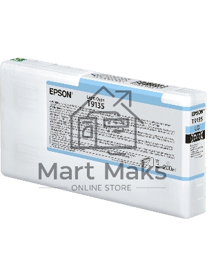 Картридж Epson T9135 (C13T913500) светло-голубой (200 мл) для SureColor SC-P5000, SC-P5000V