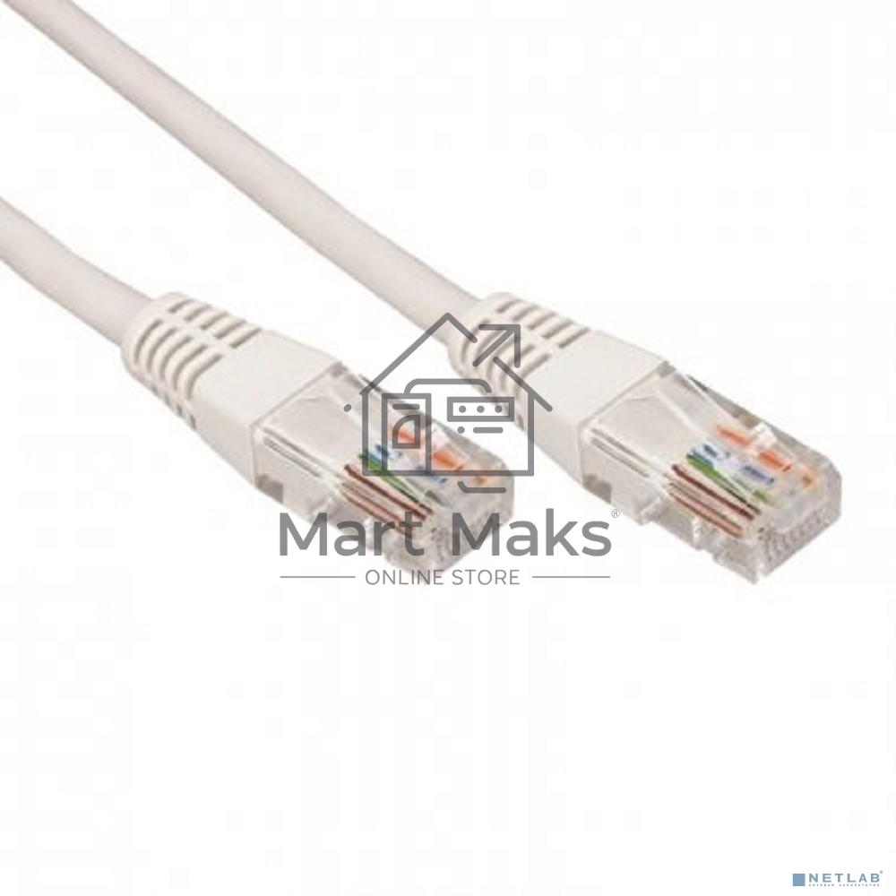 Патч-корд U/UTP Rexant кат.6, RJ45-RJ45, неэкранированный, 26AWG, LSZH, серый, 0.3 м