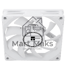 Вентилятор корпусный Thermalright TL-8015W (80x80x15mm, 4-pin PWM, 28.4CFM, 23.3dBA, 2200RPM, White)