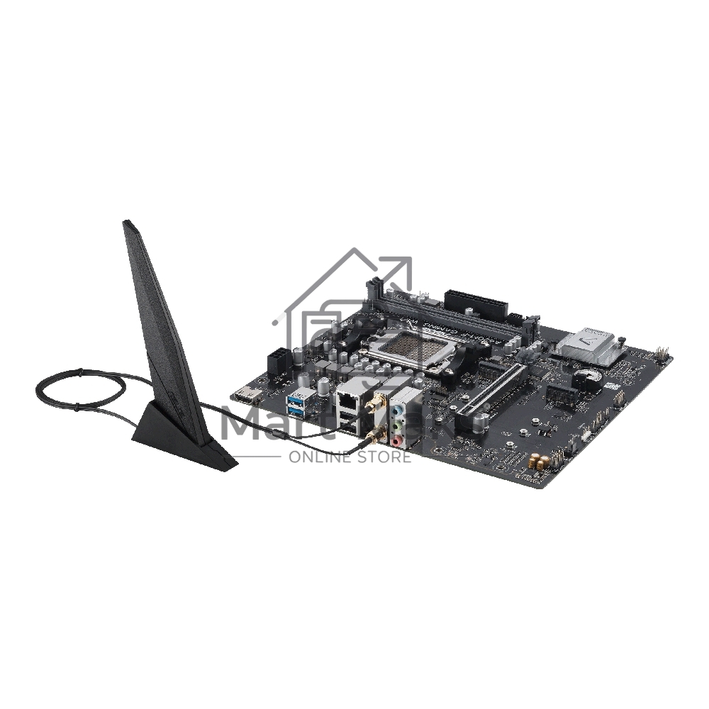 Материнская плата ASUS A620M-F GAMING WIFI, AM5, AMD A620, 2xDDR5, 2xM.2, 1xPCIe 4.0 x16, 1xHDMI, 1x2.5Gb LAN, Wi-Fi 6E, Bluetooth 5.3, 2xUSB-A 5Gbps, 2xUSB-A 2.0, 3x3.5 мм, 7.1, mATX