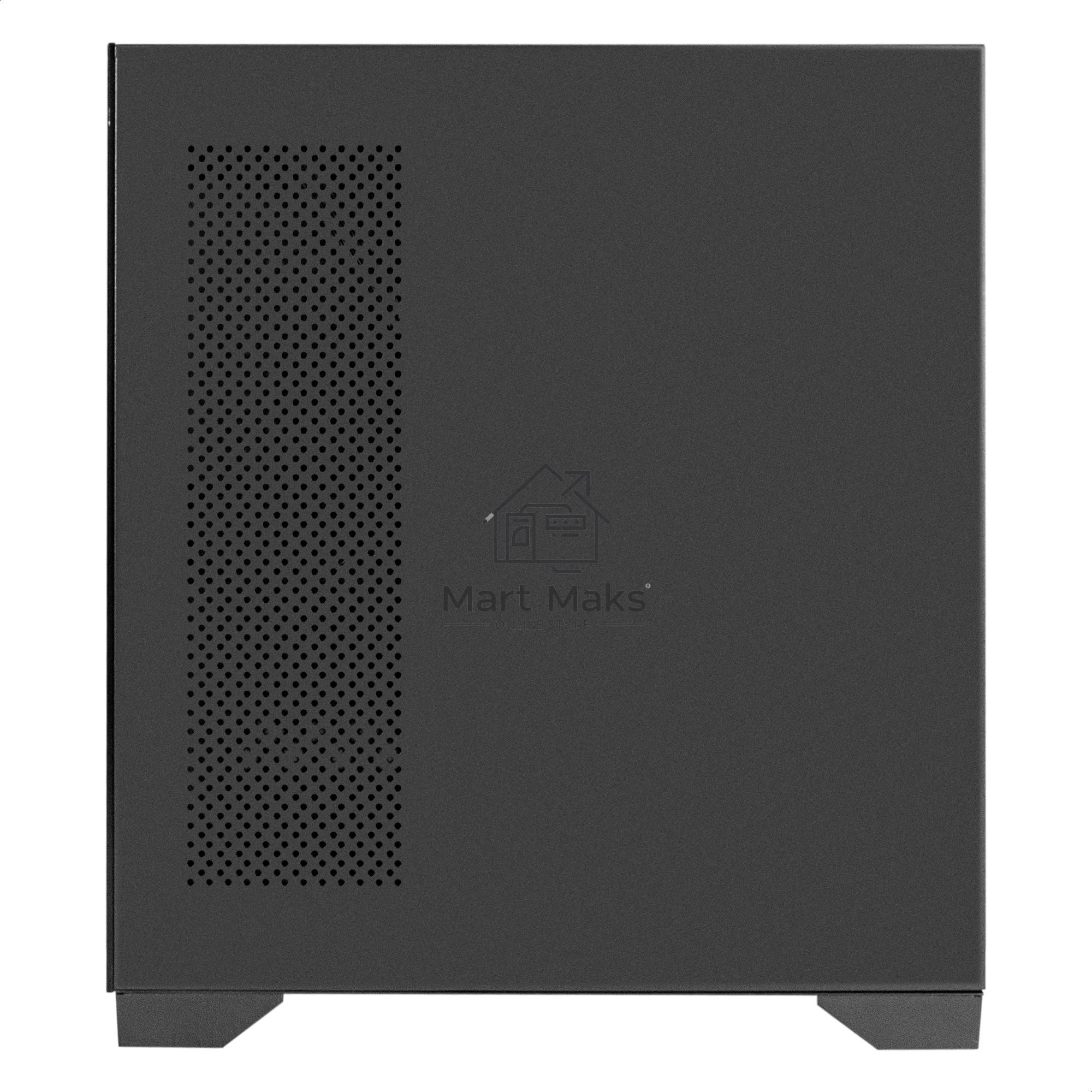 Компьютерный корпус Minitower ExeGate i3 SEA LE-NPX500 (mATX, БП 500NPX, 1*USB+1*USB3.0, HD аудио, черный, передняя и боковая панели - закаленное стекло)