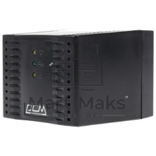 Стабилизатор напряжения Powercom Voltage Regulator, 3000VA, Black, Schuko