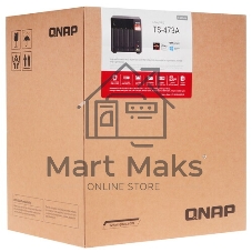 Сетевое хранилище NAS Qnap TS-473A-8G 4-bay Ryzen V1500B