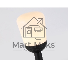 Светильник Ambrella light ST2087 BK/FR черный/белый матовый IP54 E27 max 40W D150*350