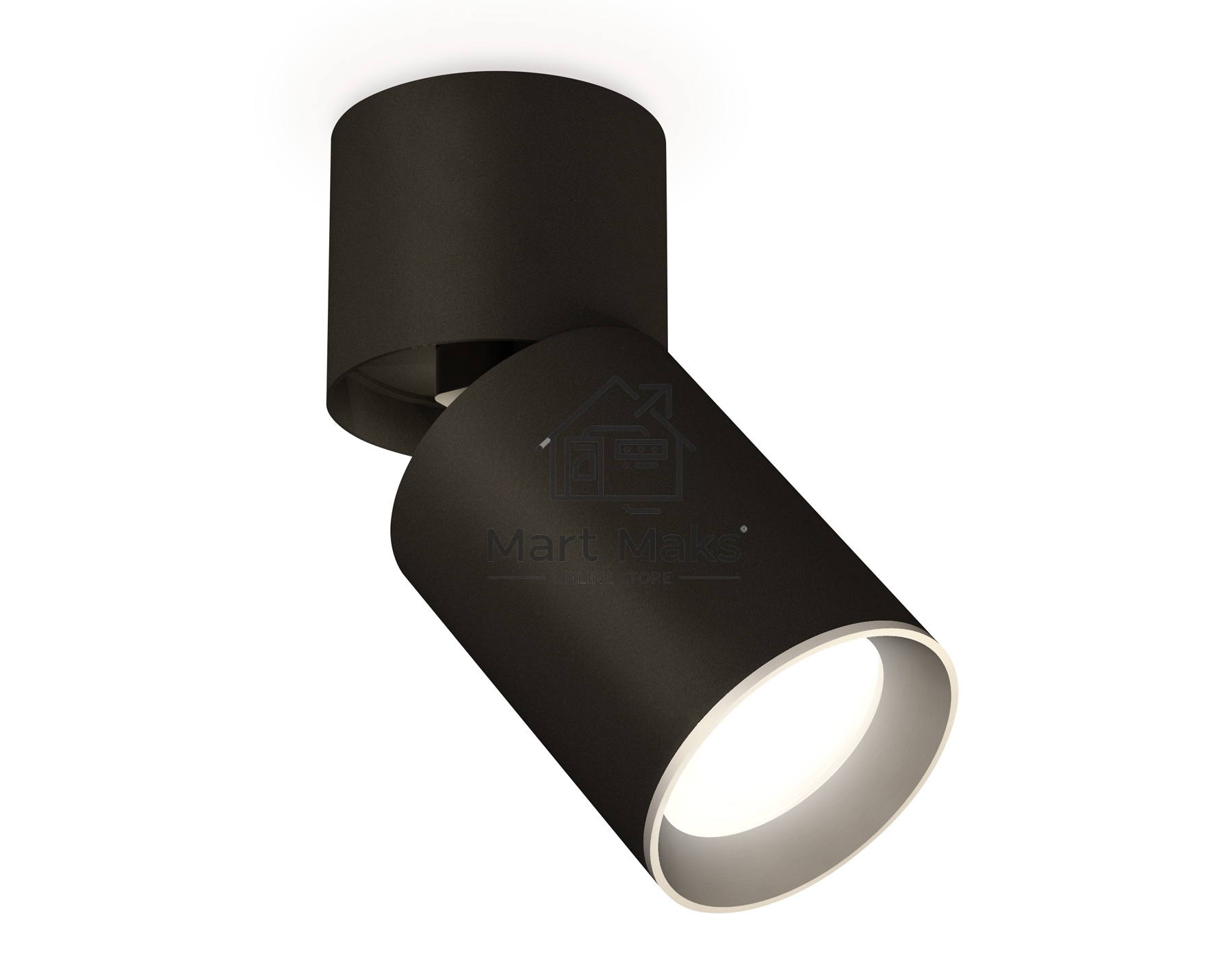 Светильник Ambrella Light XM6313031 SBK/BK/MCH черный песок/черный/хром матовый MR16 GU5.3 (A2221, C6313, N6104)