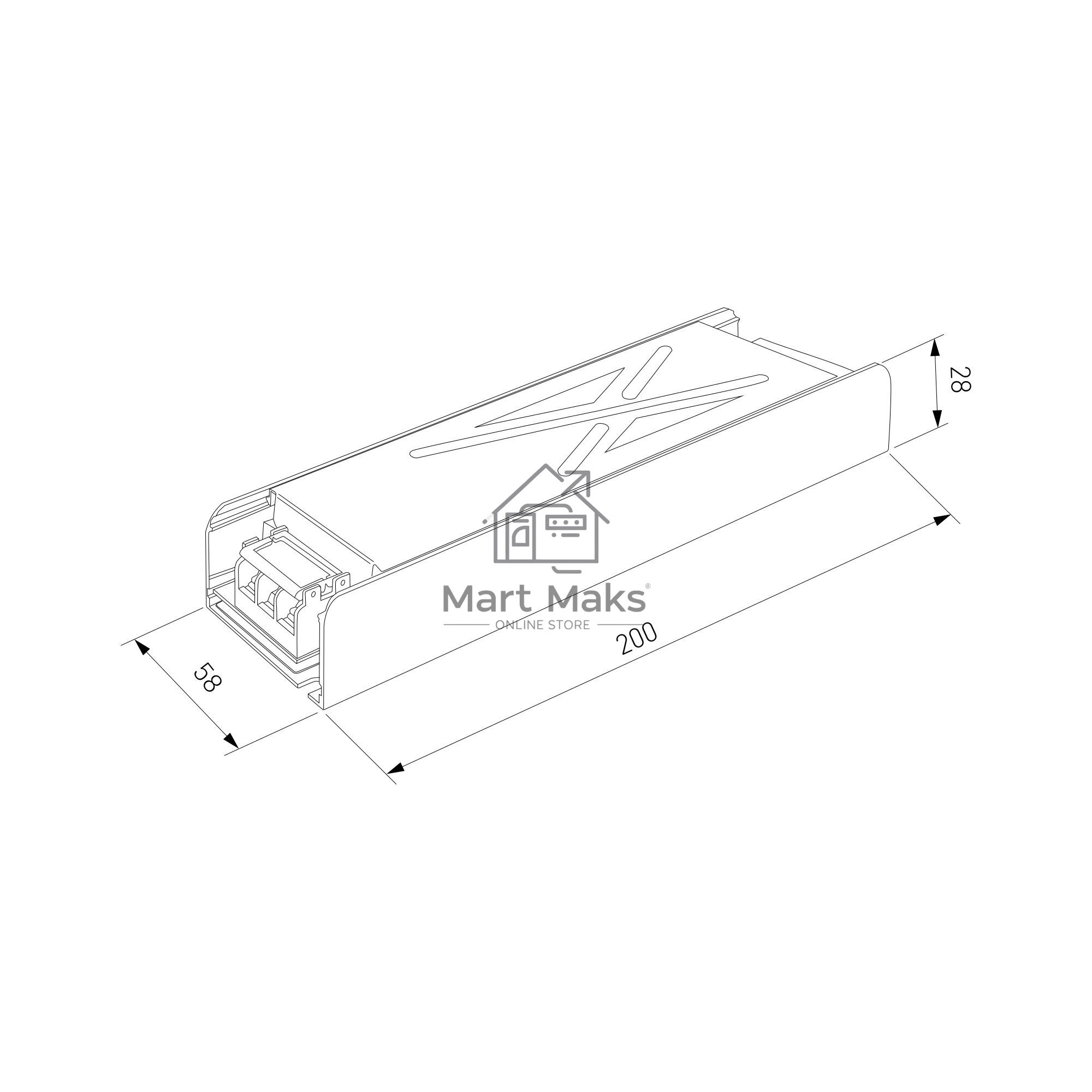 Блок питания 300W 24V IP20 95064/00