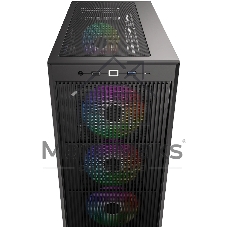 Корпус ID-Cooling Ware 510 черный без БП ATX 7x120mm 5x140mm 1xUSB2.0 1xUSB3.0 audio bott PSU