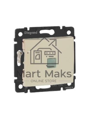 Переключатель Legrand 774326 Valena 2напр 10A с подсв, сл. кость