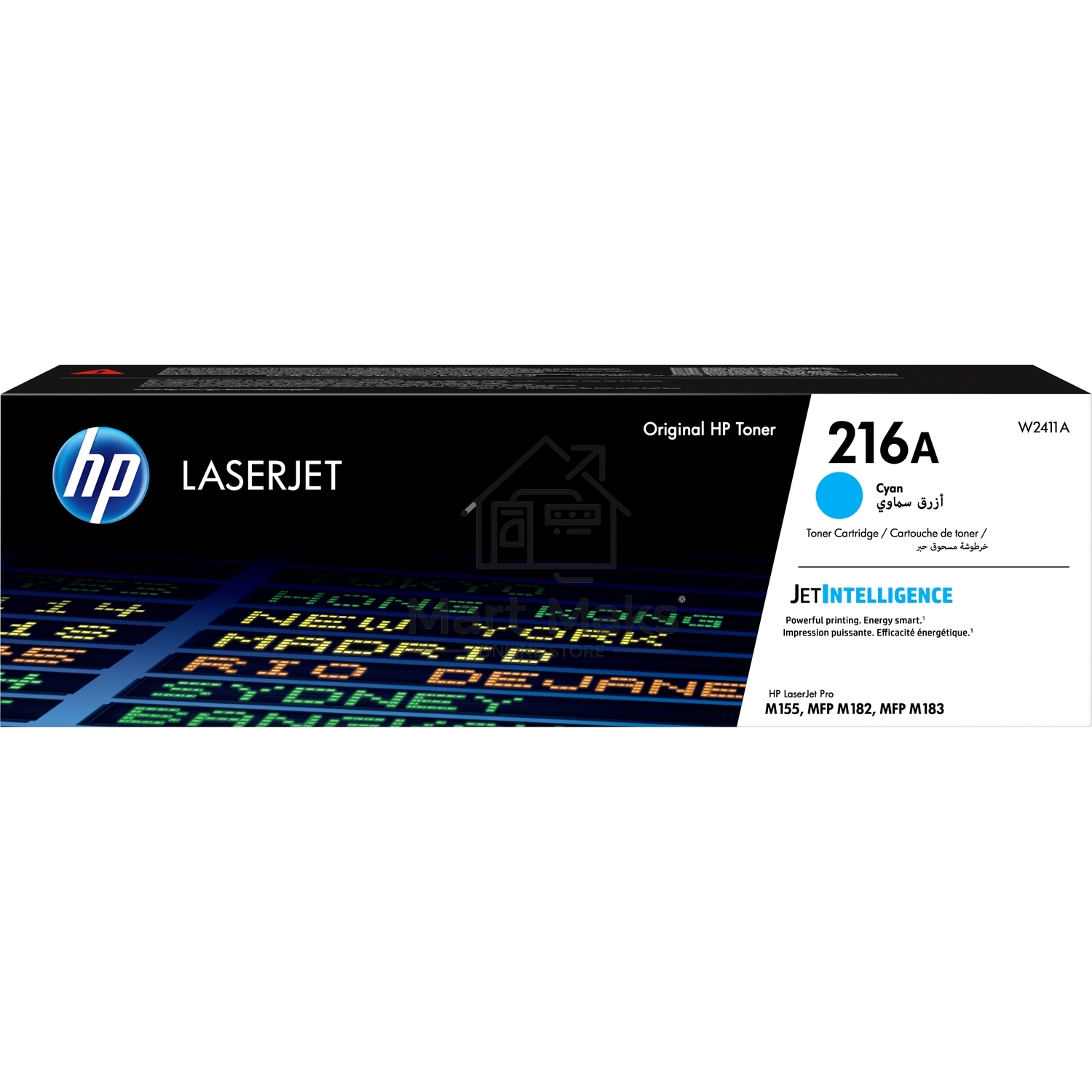 Картридж лазерный HP 216A голубой для HP Color Laser Jet Pro MFP M182/ M183 850 стр