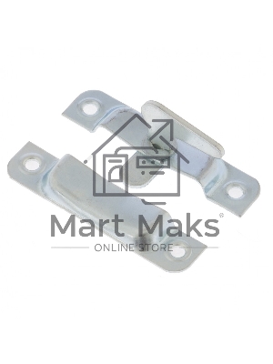 Завертка накладная ЗФ-2, цинк, 5шт.(Металлист) Россия