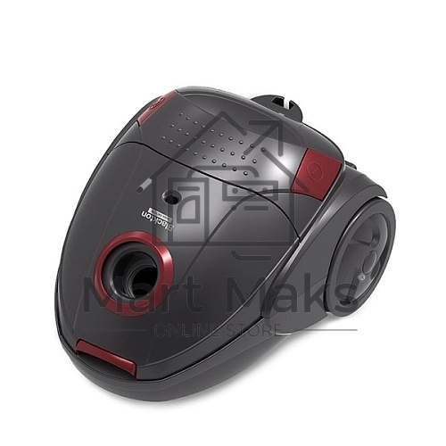 Пылесос BQ VC1401B черный/серый, 350/1400 Вт, уборка сухая, пылесборник мешок 1.5 л