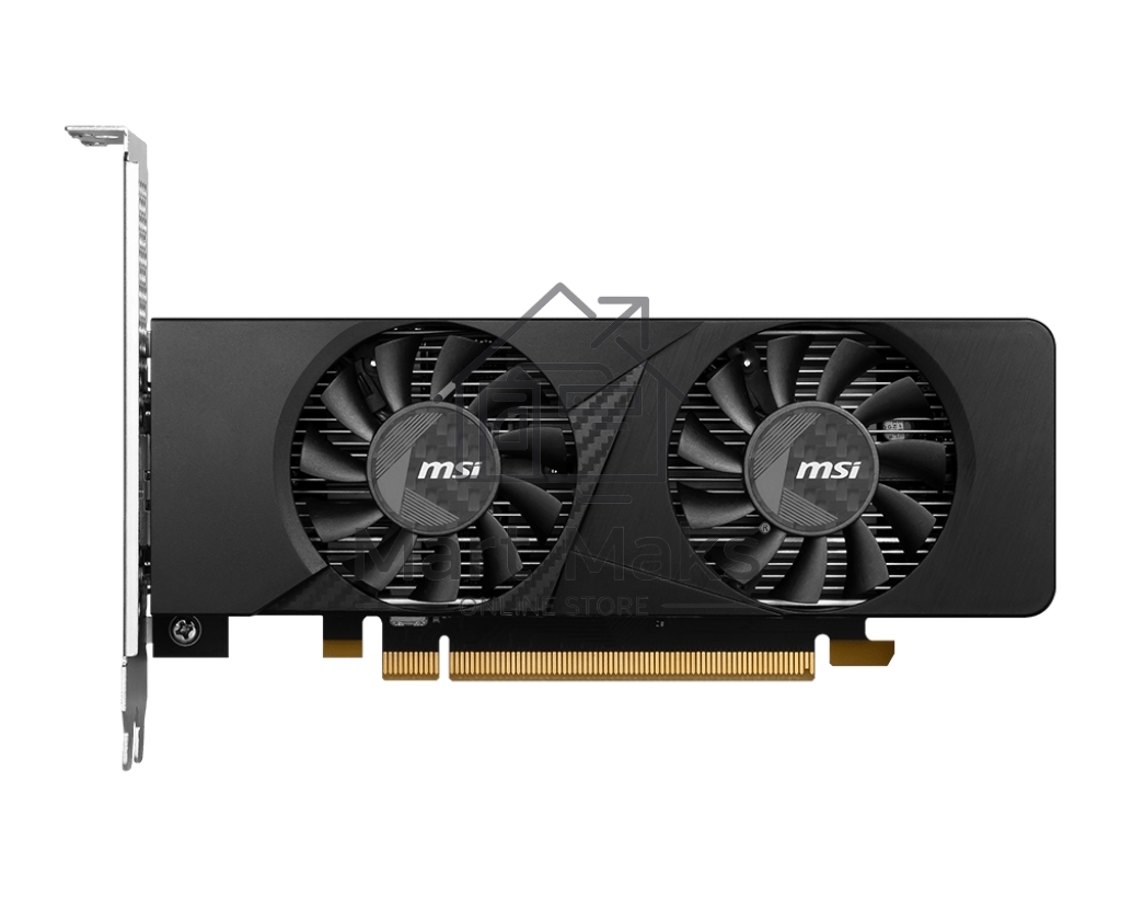 Видеокарта MSI RTX3050 LP 6G OC NVIDIA GeForce RTX 3050 6Gb 96bit PCI-E 4.0 GDDR6 1492/14000 HDMIx2 DPx1 HDCP Ret low profile