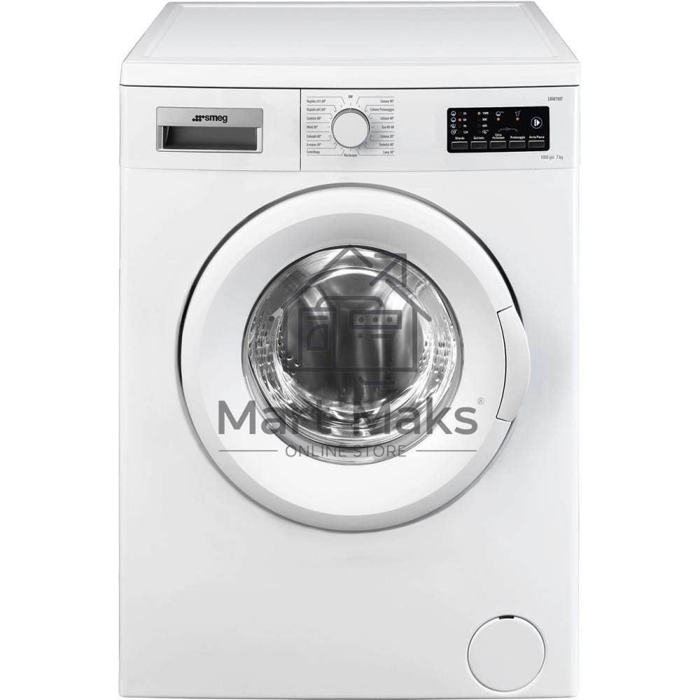 Стиральная машина SMEG LBW70IT белый, загрузка фронтальная 7 кг, 1000 об/мин, класс D