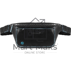 Сумка на пояс мужская Piquadro Blue Square CA2174B2/N, натур.кожа, черный