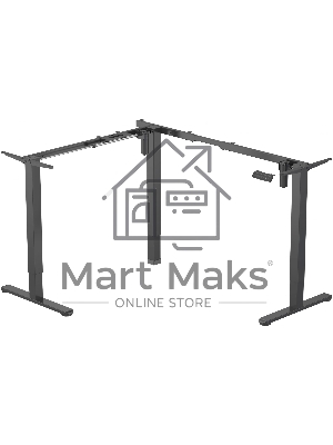 Подстолье Cactus CS-EDXLF-BK каркас черный