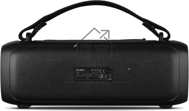 Портативная колонка Sven PS-235 черный 12W 2.0 BT 3600mAh (SV-022075)