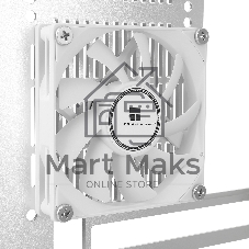 Вентилятор корпусный Thermalright TL-8015W (80x80x15mm, 4-pin PWM, 28.4CFM, 23.3dBA, 2200RPM, White)