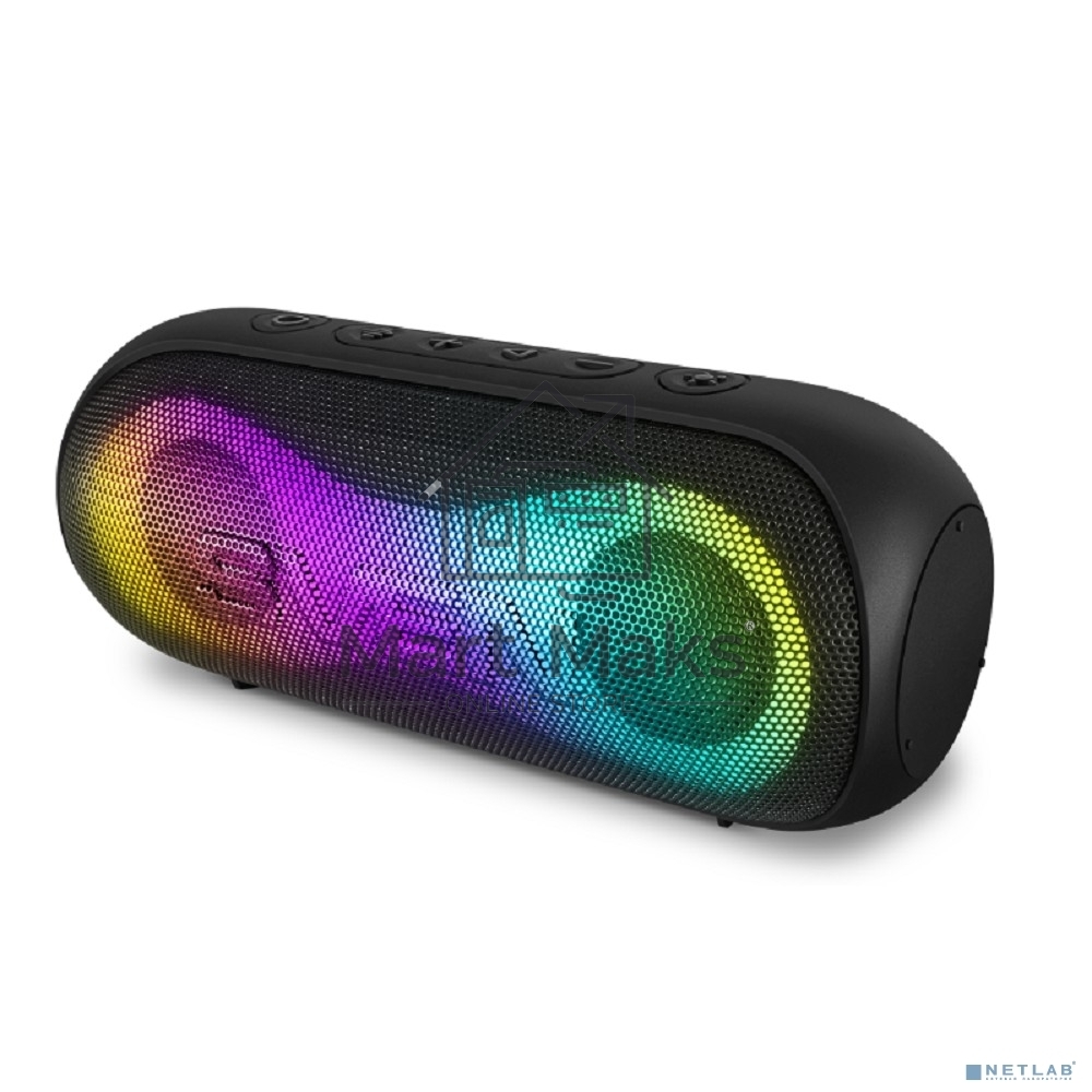 Портативная акустика Sven PS-165, черный (16 Вт, Waterproof (IPx6), TWS, Bluetooth, microSD, 3000мА*ч)