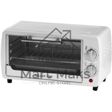 Мини-печь Galaxy Line GL 2625, белый, 8 л, 1000 Вт, таймер на 60 минут, индикатор работы, автоотключение