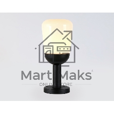 Светильник Ambrella light ST2087 BK/FR черный/белый матовый IP54 E27 max 40W D150*350