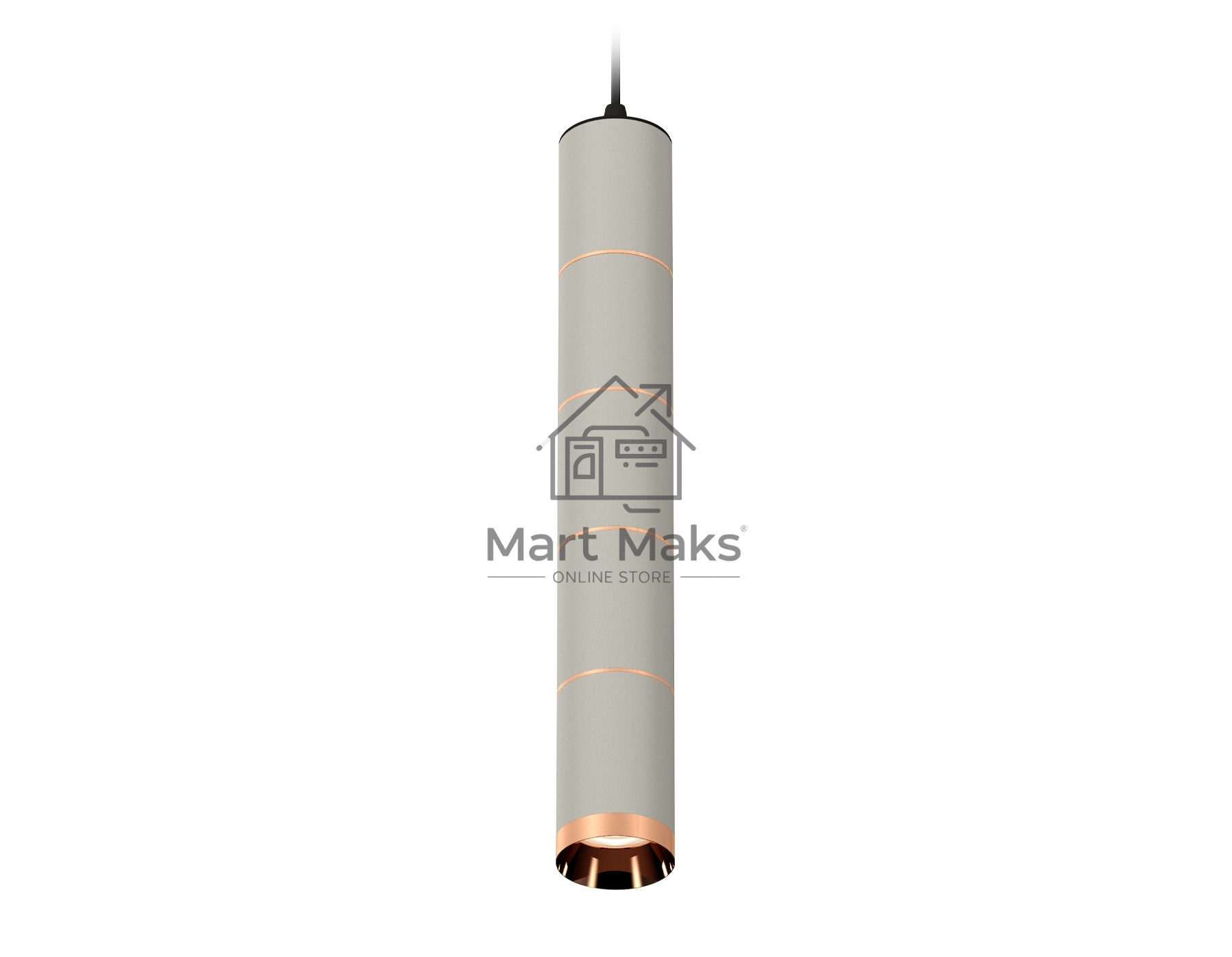 Светильник Ambrella Light XP6314040 SGR/SBK/PPG серый песок/черный песок/золото розовое полированное MR16 GU5.3