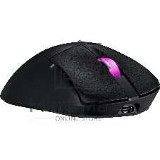Мышь беспроводная/проводная ASUS ROG Keris II Origin чёрный, 42000 dpi, USB Type-A, радиоканал, Bluetooth, кнопки - 5