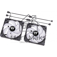 Вентилятор для корпуса Thermaltake CT140 ARGb 140x140x25мм черный 4-pin 30.5dB Ret (CL-F150-PL14SW-A)