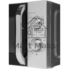 Микроволновая печь Haier HMB-MM208SA серебристый/черный, 20 л, 800 Вт, переключатели - поворотный механизм